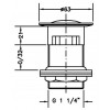 Зливний гарнітур для раковини і біде GENEBRE R-inside, 1 1/4 "(10020645)